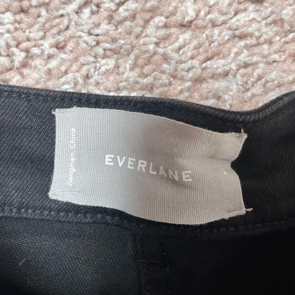 Everlane Wide Leg High Rise Cropped Jeans - Picture 4 of 11